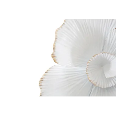 LUSTRO WHITE FLOWER 82 2,6 85,5 cm (WYMIAR WEWNĘTRZNY Ø 62 cm)